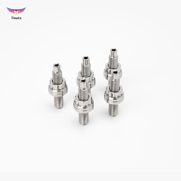 Universal M8x1.25x45 Gr5 Titanium Intake/Exhaust Manifold Stud Kit