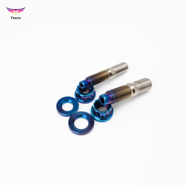 Universal M8x1.25x45 Gr5 Titanium Intake/Exhaust Manifold Stud Kit