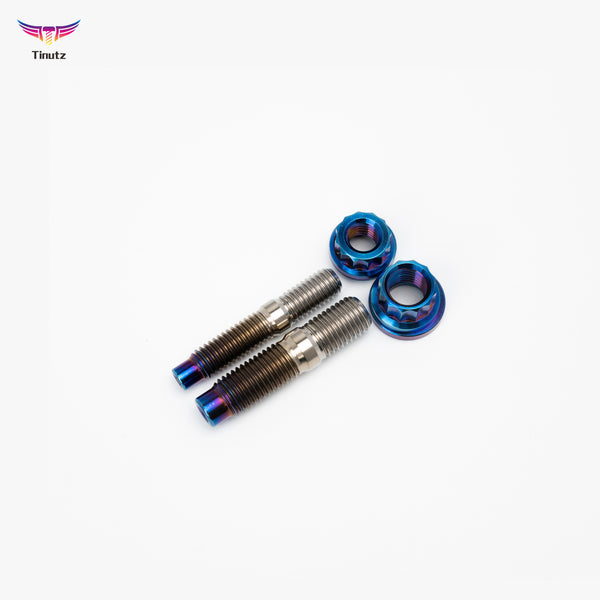 Universal M8x1.25x45 Gr5 Titanium Intake/Exhaust Manifold Stud Kit